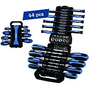 Set 44 surubelnite + biti + chei tubulare Hyundai HY-59404 Set 44 surubelnite + biti + chei tubulare Hyundai HY-59404