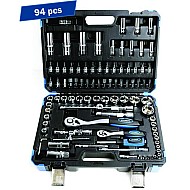 Set 94 chei tubulare si biti Hyundai HY-59655 Set 94 chei tubulare si biti Hyundai HY-59655
