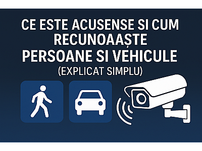 Ce este AcuSense și cum recunoaște persoane/vehicule