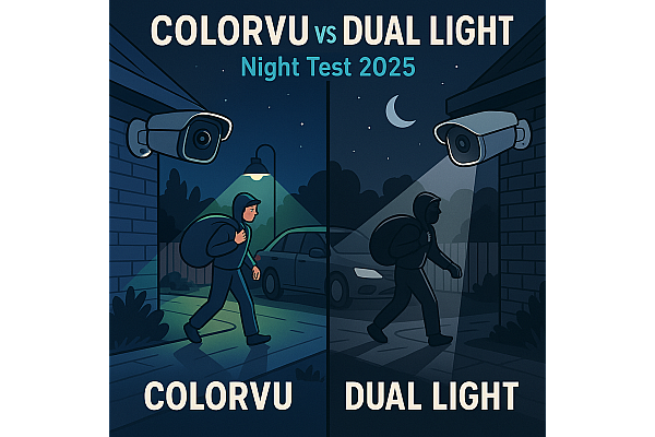 ColorVu vs Dual Light – test de noapte, diferente si recomandari