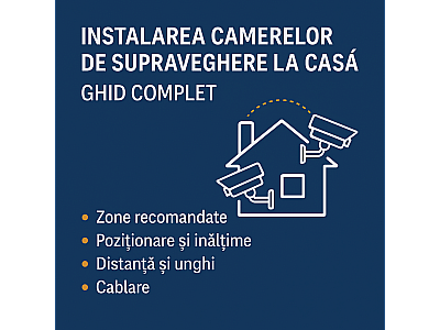 Ghid complet pentru instalarea camerelor de supraveghere la casă în 2025