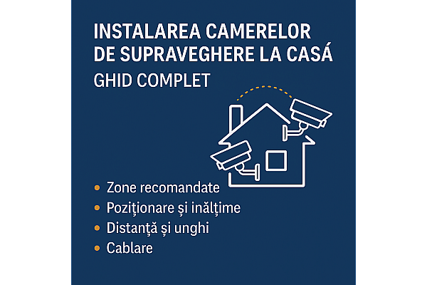 Ghid complet pentru instalarea camerelor de supraveghere la casă în 2025