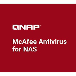 QNAP McAfee Antivirus LS-MCAFEE-5Y Licenta Antivirus pentru NAS 5 Ani Protectie Malware si Scanare in Timp Real