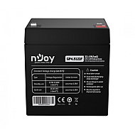 NJOY GP4.5121F – Baterie VRLA AGM 12V 4,5Ah NJOY GP4.5121F – Baterie VRLA AGM 12V 4,5Ah