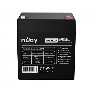 NJOY GP4.5121F – Baterie VRLA AGM 12V 4,5Ah NJOY GP4.5121F – Baterie VRLA AGM 12V 4,5Ah