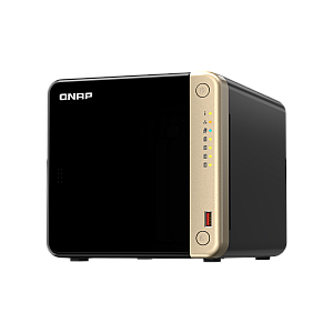QNAP TS-464-8G NAS Tower 4 bay 8GB RAM pentru stocare in retea si multimedia