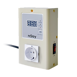 nJoy AVR Royer 16A AVRL-16A01RY-CS01B Stabilizator si Protector Tensiune cu LCD 16A 1x Schuko pentru Aer Conditionat Frigider TV nJoy AVR Royer 16A AVRL-16A01RY-CS01B Stabilizator si Protector Tensiune cu LCD 16A 1x Schuko pentru Aer Conditionat Frigider TV