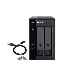 QNAP TR-002 – Enclosure DAS cu 2 Bay-uri, USB-C, RAID Hardware