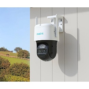 Reolink TrackMix Series W760 Camera de Supraveghere WiFi 4K 8MP PTZ Dual Lens 6x Hybrid Zoom Auto Tracking AI