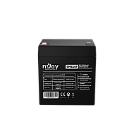 nJoy GP05122F baterie 12 V VRLA AGM 5 Ah pentru UPS/sisteme standby nJoy GP05122F baterie 12 V VRLA AGM 5 Ah pentru UPS/sisteme standby