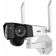 Reolink Go Series G750 Camera de Supraveghere 4G LTE 6MP Dual Lens 180 AI cu Acumulator Audio Bidirectional IP66