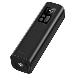 Baseus Compresor auto Super Mini CRCQ000001, 12V, 120W, 3 bar, display LED, alimentare la bricheta auto, negru