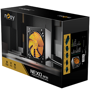 nJoy NEXO 650 – Sursă PC ATX 650W, 80+ Bronze (PSAT6065A40CZCO01B)