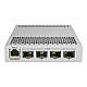 Smart Switch, 1 x Gigabit, 4 x SFP+ 10Gbps - Mikrotik CRS305-1G-4S+IN