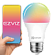 Bec LED RGB inteligent EZVIZ, Wi-Fi, E27, 806 lmn, 2700~6500K ajustabila CS-HAL-LB1-LCAW