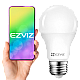 Bec LED inteligent EZVIZ, Wi-Fi, E27, 806 lmn, lumina calda 2700K ajustabila CS-HAL-LB1-LWAW