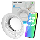 Senzor de fum Smart Home EZVIZ, avertizare optica si acustica, comunicare Wireless ZigBee CS-T4C