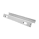 Suport aluminiu UZL pt. montaj electromagnet tip CSE-280P pe usi sticla fara rama CSE-280P-UZL