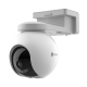 Camera IP Pan&Tilt EZVIZ de exterior, conectivitate 4G, baterie 10.400 mAh, rezolutie 2K+, Audio bidirectional, GPS, accepta SDcard CS-EB8-4G-2K(Type-C)