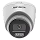 ColorVu, Dual Light - Camera analog 2MP, lentila 2.8mm, IR 40m, WL 40m, TVI/AHD/CVI/CVBS, Mic., IP67 - HIKVISION DS-2CE72DF0T-LFS-2.8mm