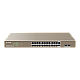 Switch 24 porturi PoE+ Gigabit, 2 porturi SFP Gigabit, Management, 370W, 1U - IP-COM G3326P-24-410W