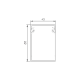 Canal cablu perforat 40x60 mm, cu capac, 2m - DLX PVCP-407-60