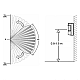 Detector de exterior, dubla tehnologie dual PIR + MW - DSC SIM-120