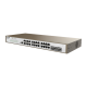 Switch 24 porturi Gigabit, 4 porturi SFP Gigabit, 1 port RJ45 consola, Management, 1U - IP-COM PRO-S24