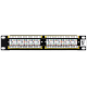 Patch Panel 12 porturi RJ45 UTP 10, Cat6 - TRENDnet TC-P12C6