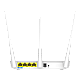 Router Wi-Fi 4, 2.4Ghz - 300Mbps, 3x5dBi, 4x 10/100 Mbps - TENDA TND-F3-V30