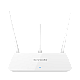 Router Wi-Fi 4, 2.4Ghz - 300Mbps, 3x5dBi, 4x 10/100 Mbps - TENDA TND-F3-V30