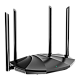 Router WiFi 6, DualBand 2.4Ghz/5GHz 300+1201Mbps, 4x6dBi, 4 porturi Gigabit - TENDA TND-RX2