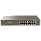 Switch 16 porturi Gigabit PoE - Tenda TND-TEG1116P-16-150W