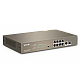 Switch 8 porturi PoE Gigabit, 1 port consola, 1 port SFP Gigabit, management - TENDA TND-TEG5310P-8-150W