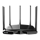 Router Wi-Fi 6e, AX5700 TriBand 2.4/5GHz/6GHz, 861+2402+2402 Mbps,  5x6dBi, 4 x Gigabit - TENDA TND-TX27-PRO