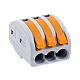 Conector derivatie 3 fire (10 buc.) W-413