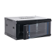 Rack perete 4U 19 600x450, negru, seria economica - ASYTECH Networking ASY-4U-6045WL