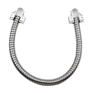 Set legatura flexibila din inox, capete din plastic argintiu, 400 x 9 mm CSL-400-2A Set legatura flexibila din inox, capete din plastic argintiu, 400 x 9 mm CSL-400-2A