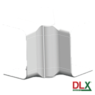 Unghi interior ajustabil pentru canal cablu 102x50 mm - DLX DLX-102-01 Unghi interior ajustabil pentru canal cablu 102x50 mm - DLX DLX-102-01