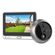 Vizor electronic smart, Wi-Fi, FullHD, monitor 4.3 inch, sonerie, acumulator 4600mAh, Argintiu - EZVIZ CS-DP2C-Silver
