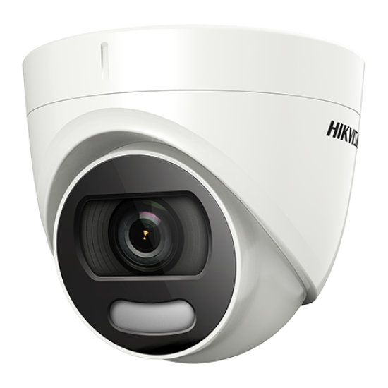 DS-2CE72HFT-F28 | HIKVISION | ColorVU - Camera AnalogHD 5MP, lentila 2.8mm, lumina alba 20 m - HIKVISION DS-2CE72HFT-F28 ColorVU - Camera AnalogHD 5MP, lentila 2.8mm, lumina alba 20 m - HIKVISION DS-2CE72HFT-F28