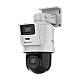 Camera PTZ IP, TandemVu, 4+4MP, lentile 2.8/8mm, IR 30m, WL 30m, Audio - HIKVISION DS-2SE2C400MWG-E14-2.8/8mm