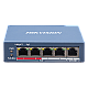 DS-3E1105P-EI | HIKVISION | Switch 4 porturi PoE, 1 port uplink RJ45, SMART Management - HIKVISION DS-3E1105P-EI Switch 4 porturi PoE, 1 port uplink RJ45, SMART Management - HIKVISION DS-3E1105P-EI
