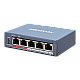 DS-3E1105P-EI | HIKVISION | Switch 4 porturi PoE, 1 port uplink RJ45, SMART Management - HIKVISION DS-3E1105P-EI Switch 4 porturi PoE, 1 port uplink RJ45, SMART Management - HIKVISION DS-3E1105P-EI
