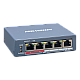 DS-3E1105P-EI | HIKVISION | Switch 4 porturi PoE, 1 port uplink RJ45, SMART Management - HIKVISION DS-3E1105P-EI Switch 4 porturi PoE, 1 port uplink RJ45, SMART Management - HIKVISION DS-3E1105P-EI