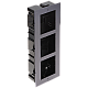 Rama montaj ingropat, 3 module, pentru Interfon modular - HIKVISION DS-KD-ACF3