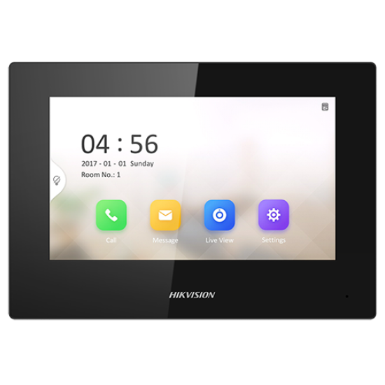 DS-KH6320-LE1 | HIKVISION | Monitor videointerfon TCP/IP, TFT LCD 7 inch touch screen, PoE - HIKVISION DS-KH6320-LE1 Monitor videointerfon TCP/IP, TFT LCD 7 inch touch screen, PoE - HIKVISION DS-KH6320-LE1