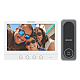 Kit videointerfon analogic, ecran 7, conectare 4 fire pentru 1 familie, IR - HIKVISION DS-KIS212