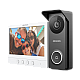 Kit videointerfon analogic, ecran 7, conectare 4 fire pentru 1 familie, IR, IK08 - HIKVISION DS-KIS213