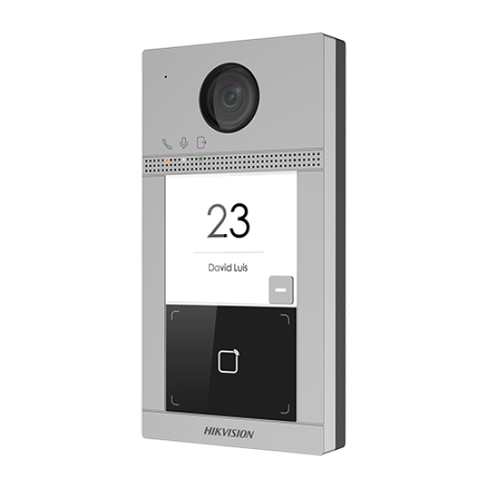 DS-KV8113-WME1 | HIKVISION | Panou exterior videointerfon TCP/IP pentru 1 familie, Wi-Fi 2.4GHz, control acces integrat - HIKVISION DS-KV8113-WME1 Panou exterior videointerfon TCP/IP pentru 1 familie, Wi-Fi 2.4GHz, control acces integrat - HIKVISION DS-KV8113-WME1